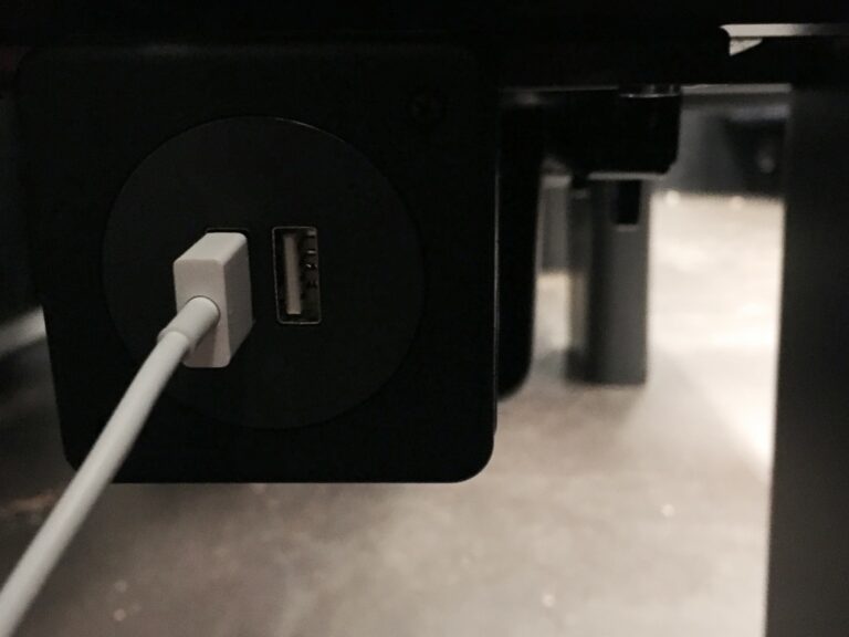 USB poorten intercity 2e klas