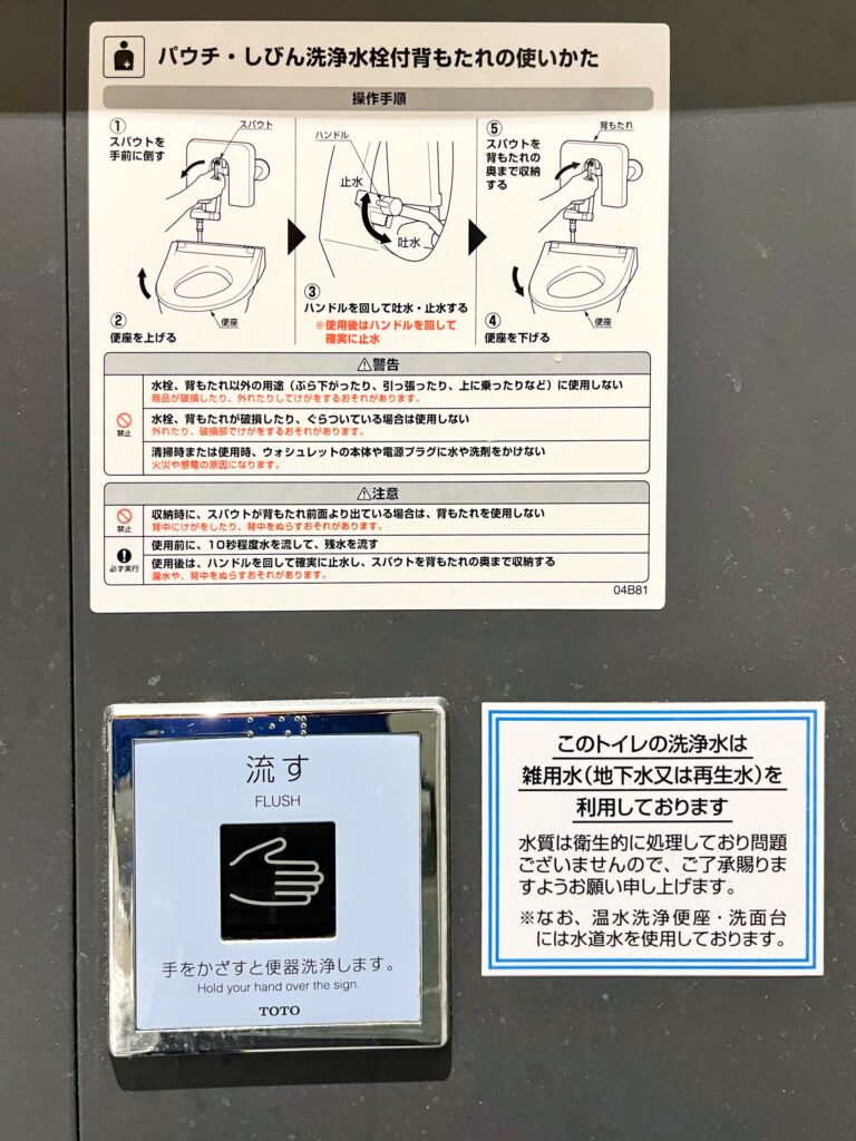 Instructies hoe je de wc moet gebruiken in Japan
